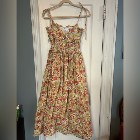 ASOS DESIGN cami knot front midi sundress - Picture 2 of 9